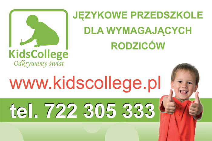 plakat Przedszkola KidsCollege
