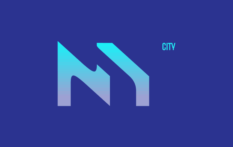 New York Logo minimalistyczne